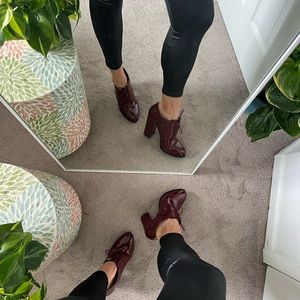 Brand New Maroon GUESS Booties